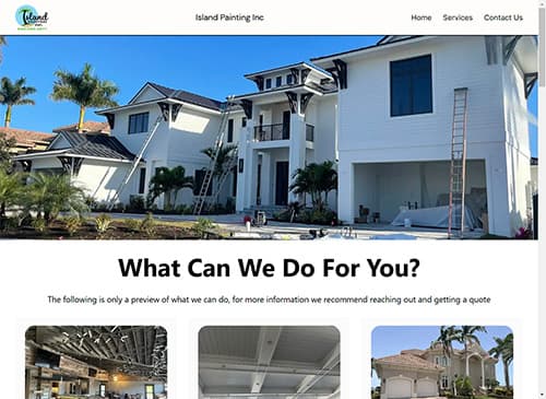 Island Painting — project preview